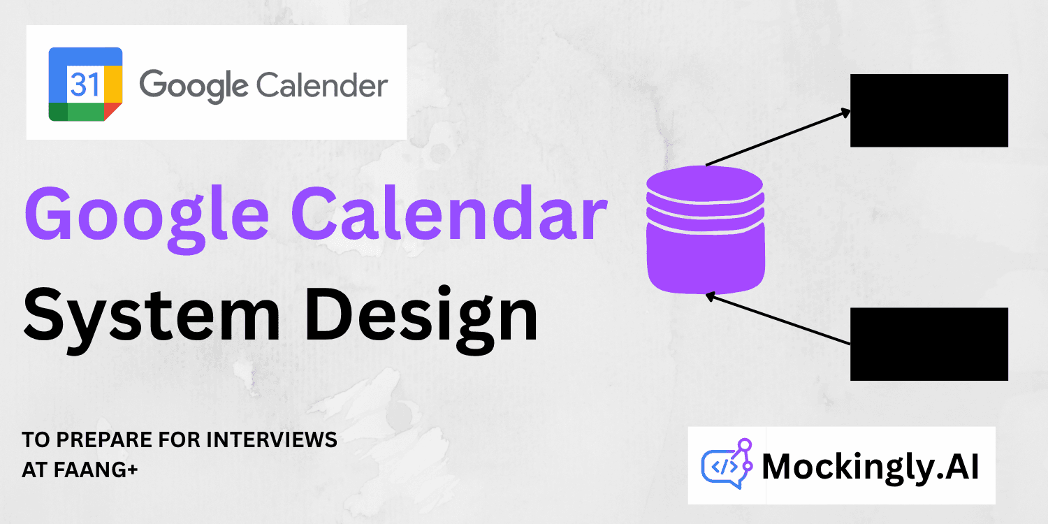 How to Design Google Calendar - Complete System Design Guide